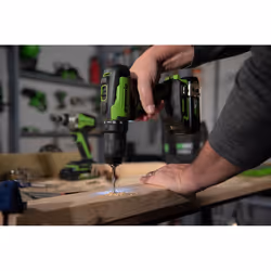 Greenworks 3704007 cacciavite elettrico e avvitatore a impulso Nero, Verde - Vista aggiuntiva 5
