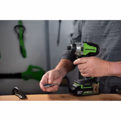 Greenworks 3802807 avvitatore a batteria 300 Nm Nero, Verde 24 V - Vista aggiuntiva 4