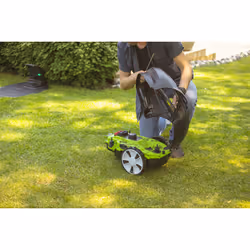 Greenworks 2513107 tagliaerba Tagliaerba robotizzato Batteria Nero, Verde - Vista aggiuntiva 6