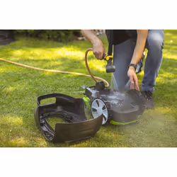 Greenworks 2513107 tagliaerba Tagliaerba robotizzato Batteria Nero, Verde - Vista aggiuntiva 7