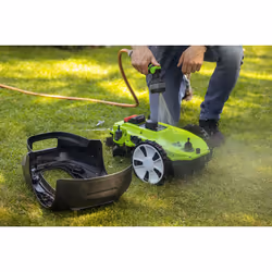 Greenworks 2513307 tagliaerba Tagliaerba robotizzato Batteria Nero - Vista aggiuntiva 5
