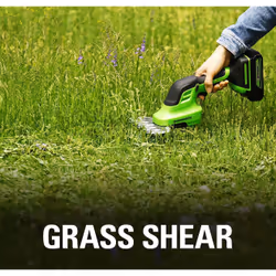 Greenworks 1600607VA cesoia per erba cordless 12 cm 24 V Ioni di Litio Nero, Verde - Vista aggiuntiva 6