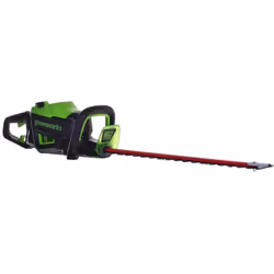 Greenworks Tagliasiepi 60 V, lame tagliate al laser de 66 cm, motore senza spazzole, impugnatura rotante de 180 gradi, batter ...