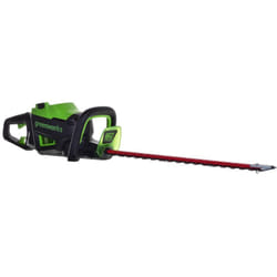 Greenworks - Tagliasiepi 60 v, lame tagliate al laser de 66 cm, motore senza spazzole, impugnatura rotante de 180 gradi, batteria e caricabatterie