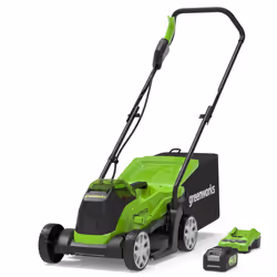 Greenworks 2516107UB, Tagliaerba a spinta, 520 m², 33 cm, 2,5 cm, 7,5 cm, 520 m²