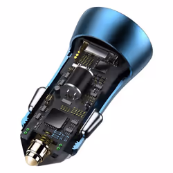 Baseus Golden Contactor Pro Universale Blu Accendisigari Ricarica rapida Auto - Vista aggiuntiva 5
