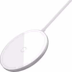 Baseus WXJK-F02, Interno, USB, Carica wireless, 1,5 m, Bianco