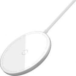 Baseus WXJK-F02 Caricabatterie per dispositivi mobili Telefono cellulare Bianco USB Carica wireless Interno