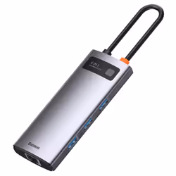 Baseus Metal Gleam USB 3.2 Gen 1 (3.1 Gen 1) Type-C Grigio - Vista aggiuntiva 5