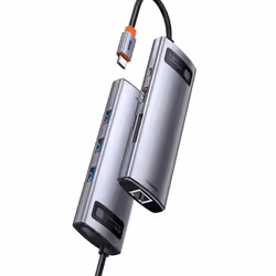 Baseus Metal Gleam USB 3.2 Gen 1 (3.1 Gen 1) Type-C Grigio - Vista aggiuntiva 4