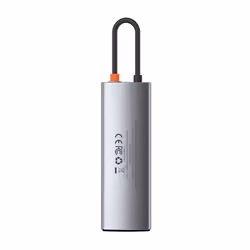 Baseus Metal Gleam USB 3.2 Gen 1 (3.1 Gen 1) Type-C Grigio - Vista aggiuntiva 5