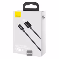 Baseus CALYS-C01 cavo Lightning 2 m Nero - Vista aggiuntiva 3