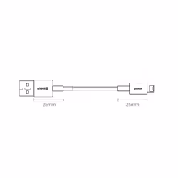 Baseus CALYS-C02 cavo Lightning 2 m Bianco - Vista aggiuntiva 4