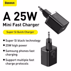 Baseus TZCCSUP-L01 Caricabatterie per dispositivi mobili Smartphone Nero AC, USB Ricarica rapida Interno - Vista aggiuntiva 4