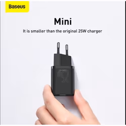 Baseus TZCCSUP-L01 Caricabatterie per dispositivi mobili Smartphone Nero AC, USB Ricarica rapida Interno - Vista aggiuntiva 5