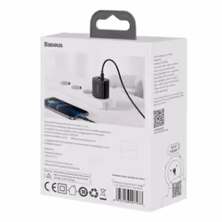 Baseus CCXJ-B01 Caricabatterie per dispositivi mobili Universale Nero AC Ricarica rapida Interno - Vista aggiuntiva 4
