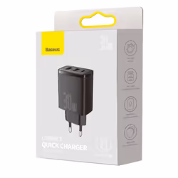 Baseus CCXJ-E01 Caricabatterie per dispositivi mobili Smartphone, Orologio intelligente, Tablet Nero AC Ricarica rapida Interno - Vista aggiuntiva 5