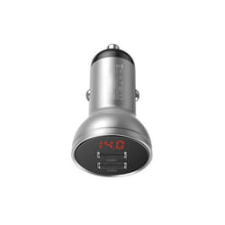 Baseus CCBX-0S Caricabatterie per dispositivi mobili Universale Argento Accendisigari Auto