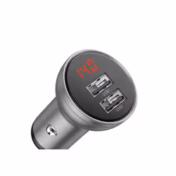 Baseus CCBX-0S Caricabatterie per dispositivi mobili Universale Argento Accendisigari Auto