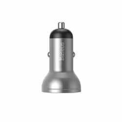 Baseus CCBX-0S Caricabatterie per dispositivi mobili Universale Argento Accendisigari Auto