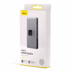 Baseus Matrix HDMI 4K HD Splitter Splitter per cavo Grigio - Vista aggiuntiva 6