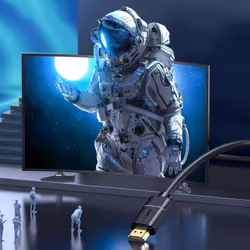 Baseus CAKGQ-B01 cavo HDMI 2 m HDMI tipo A (Standard) Nero
