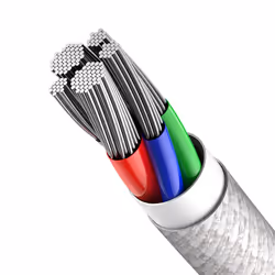 Baseus CATLGD-02 cavo Lightning 1 m Bianco - Vista aggiuntiva 6