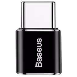 Baseus ABMU24ABK, microUSB, Tipo-C, Nero, Argento
