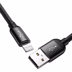 Baseus CAMLT-ASY01 cavo USB 0,3 m USB A USB C/Micro USB A/Lightning Nero - Vista aggiuntiva 7