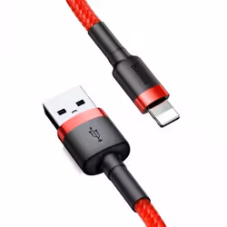 Baseus CALKLF-A09 cavo Lightning 0,5 m Rosso - Vista aggiuntiva 4