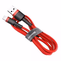 Baseus CALKLF-C09 cavo Lightning 2 m Rosso - Vista aggiuntiva 4