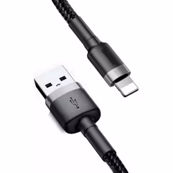 Baseus CALKLF-CG1 cavo Lightning 2 m Grigio, Nero - Vista aggiuntiva 4