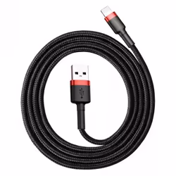 Baseus CALKLF-C19 cavo Lightning 2 m Nero, Rosso - Vista aggiuntiva 6