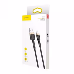 Baseus CALKLF-CV1 cavo Lightning 2 m Nero, Oro - Vista aggiuntiva 7