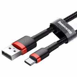 Baseus Cafule cavo USB 2 m USB A USB C Nero, Rosso - Vista aggiuntiva 5