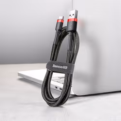 Baseus Cafule cavo USB 2 m USB A USB C Nero, Rosso - Vista aggiuntiva 8