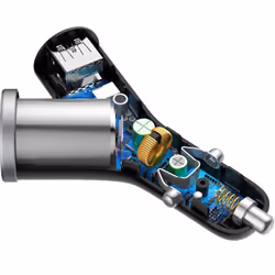 Baseus CCALL-YX01 Caricabatterie per dispositivi mobili Universale Nero Accendisigari Auto - Vista aggiuntiva 6
