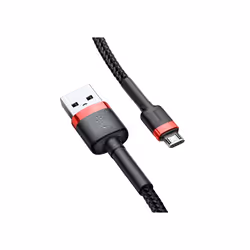 Baseus Cafule cavo USB 2 m USB A Micro-USB A Nero, Rosso - Vista aggiuntiva 4