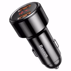 Baseus CCMLC20A-01 Caricabatterie per dispositivi mobili Smartphone Nero USB Ricarica rapida Auto - Vista aggiuntiva 4
