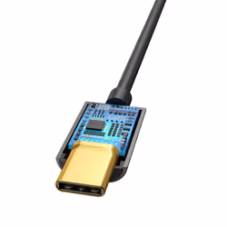 Baseus CATL54-01 adattatore per inversione del genere dei cavi Type-C 3.5mm Nero - Vista aggiuntiva 5
