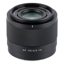 VILTROX AF 40 2.5 FE obiettivo per fotocamera Obiettivi per cinema Obiettivo full-frame Nero