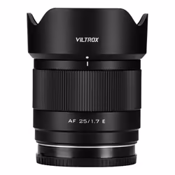 VILTROX AF 25 1.7 E obiettivo per fotocamera Obiettivi per cinema Obiettivo full-frame Nero - Vista aggiuntiva 3