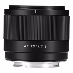 VILTROX AF 25 1.7 E obiettivo per fotocamera Obiettivi per cinema Obiettivo full-frame Nero - Vista aggiuntiva 4
