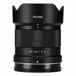 VILTROX AF 25 1.7 Z obiettivo per fotocamera Obiettivi per cinema Obiettivo full-frame Nero - Vista aggiuntiva 3