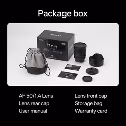 VILTROX AF 50mm F1.4 Pro Obiettivo full-frame Nero - Vista aggiuntiva 5