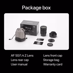 VILTROX AF 50mm F1.4 Pro Obiettivo full-frame Nero - Vista aggiuntiva 5