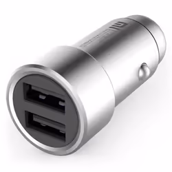Xiaomi CZCDQ01ZM Caricabatterie per dispositivi mobili Universale Argento Accendisigari Auto