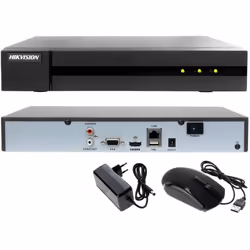 Videoregistratore NVR digitale IP 16CH canali Hikvision sku. HWN-4216MH Hiwatch series risoluzione Ultra HD 4K (banda in entr ...