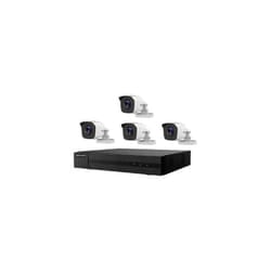 Hiwatch HWK-T4144BH-MM Kit Videosorveglianza Telecamere Bullet 4 Canali 4 Mpx 1 Tb Cloud - Hikvision