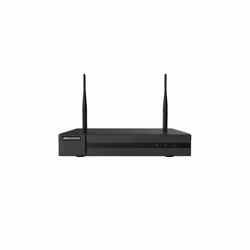 NVR 4 Canali, Modulo WiFi | Hikvision HWN-2104MH-W Registratore NVR per telecamere IP con modulo WiFi e 4 canali video . Riso ...